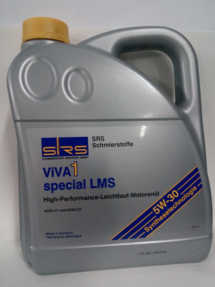 Масло моторное SRS VIVA 1 special LMS 5w30 ACEA C1|C2 (уп.4л ) 7900